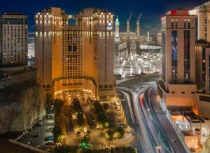 Anjum Hotel Makkah Tips near Masjid al-Haram at sunset