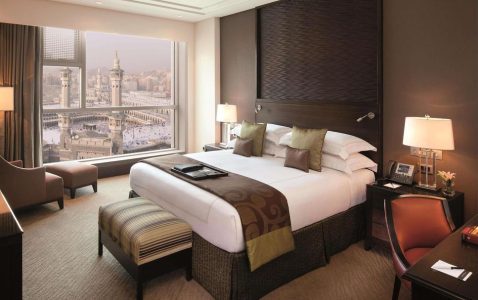 view of Lulu Al Khalil Hotel Makkah near Haram, ideal for family pilgrims during Umrah and Hajj"